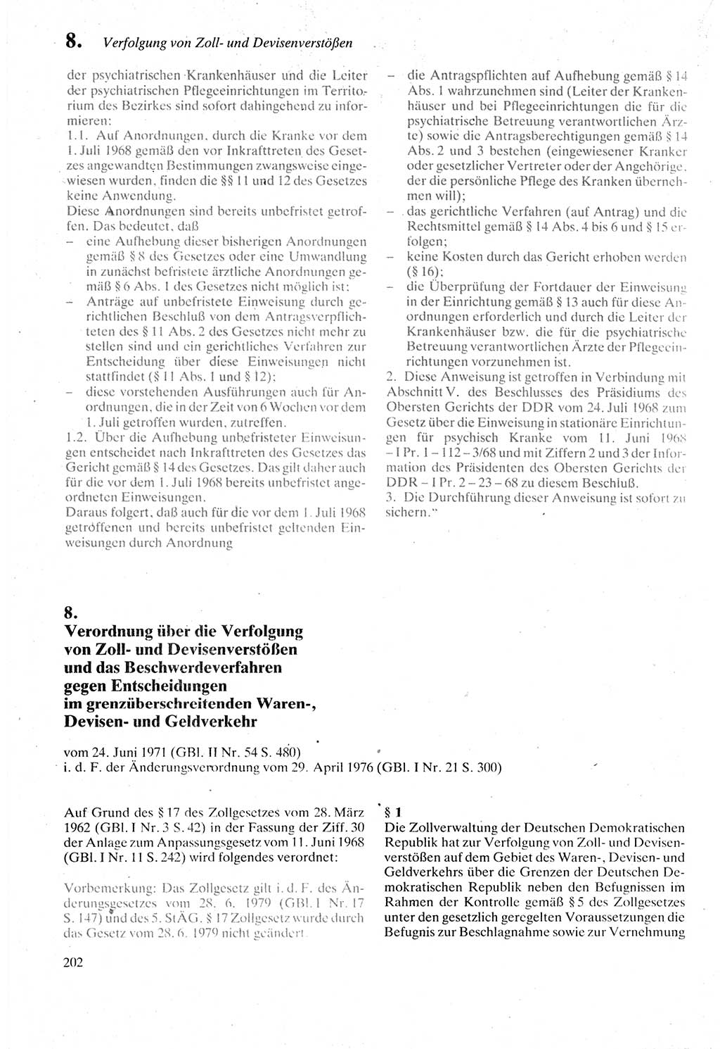Strafprozeßordnung (StPO) der Deutschen Demokratischen Republik (DDR) sowie angrenzende Gesetze und Bestimmungen 1987, Seite 202 (StPO DDR Ges. Best. 1987, S. 202)