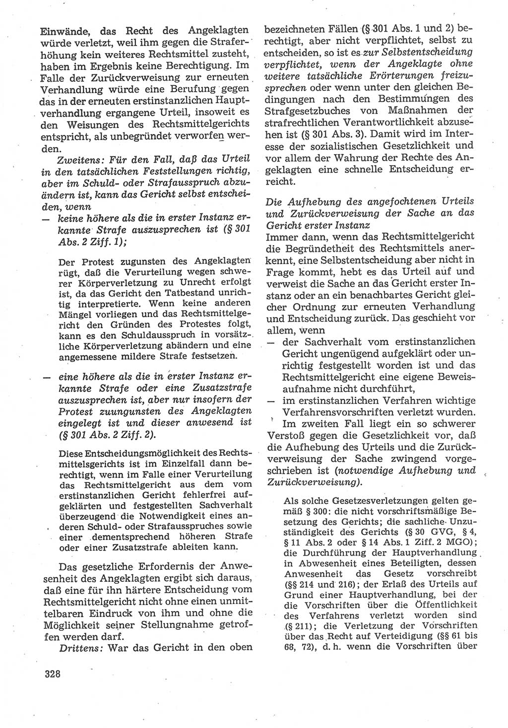 Strafverfahrensrecht [Deutsche Demokratische Republik (DDR)], Lehrbuch 1987, Seite 328 (Strafverf.-R. DDR Lb. 1987, S. 328)