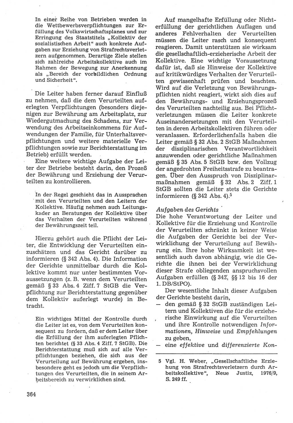 Strafverfahrensrecht [Deutsche Demokratische Republik (DDR)], Lehrbuch 1987, Seite 364 (Strafverf.-R. DDR Lb. 1987, S. 364)