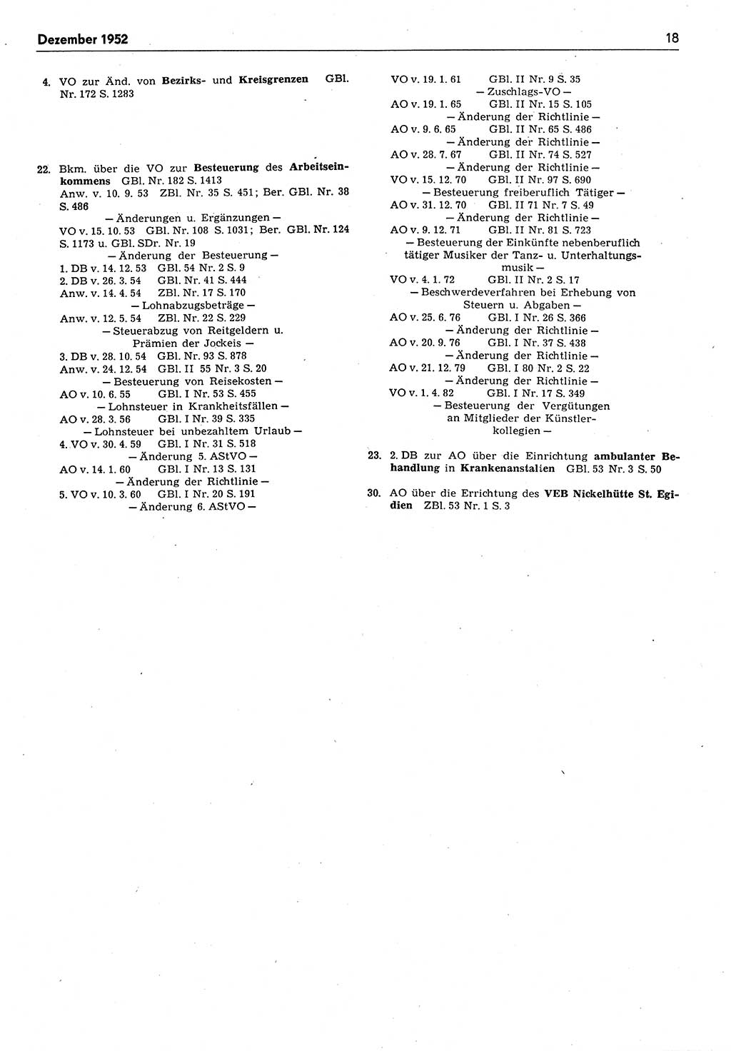 Das geltende Recht der Deutschen Demokratischen Republik (DDR) 1949-1988, Seite 18 (Gelt. R. DDR 1949-1988, S. 18)