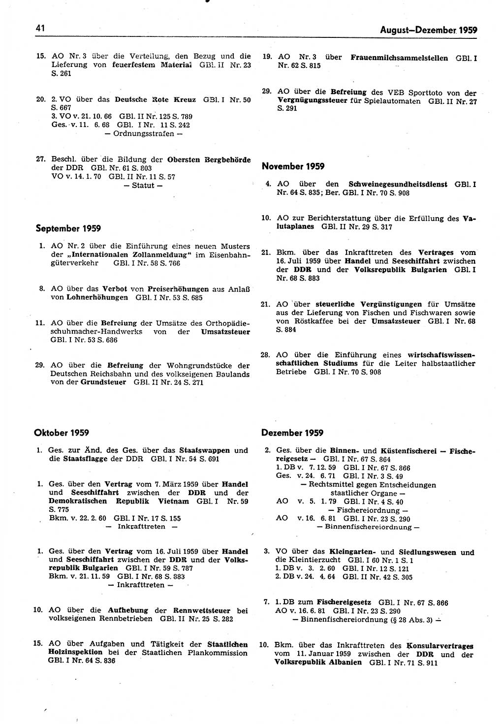 Das geltende Recht der Deutschen Demokratischen Republik (DDR) 1949-1988, Seite 41 (Gelt. R. DDR 1949-1988, S. 41)