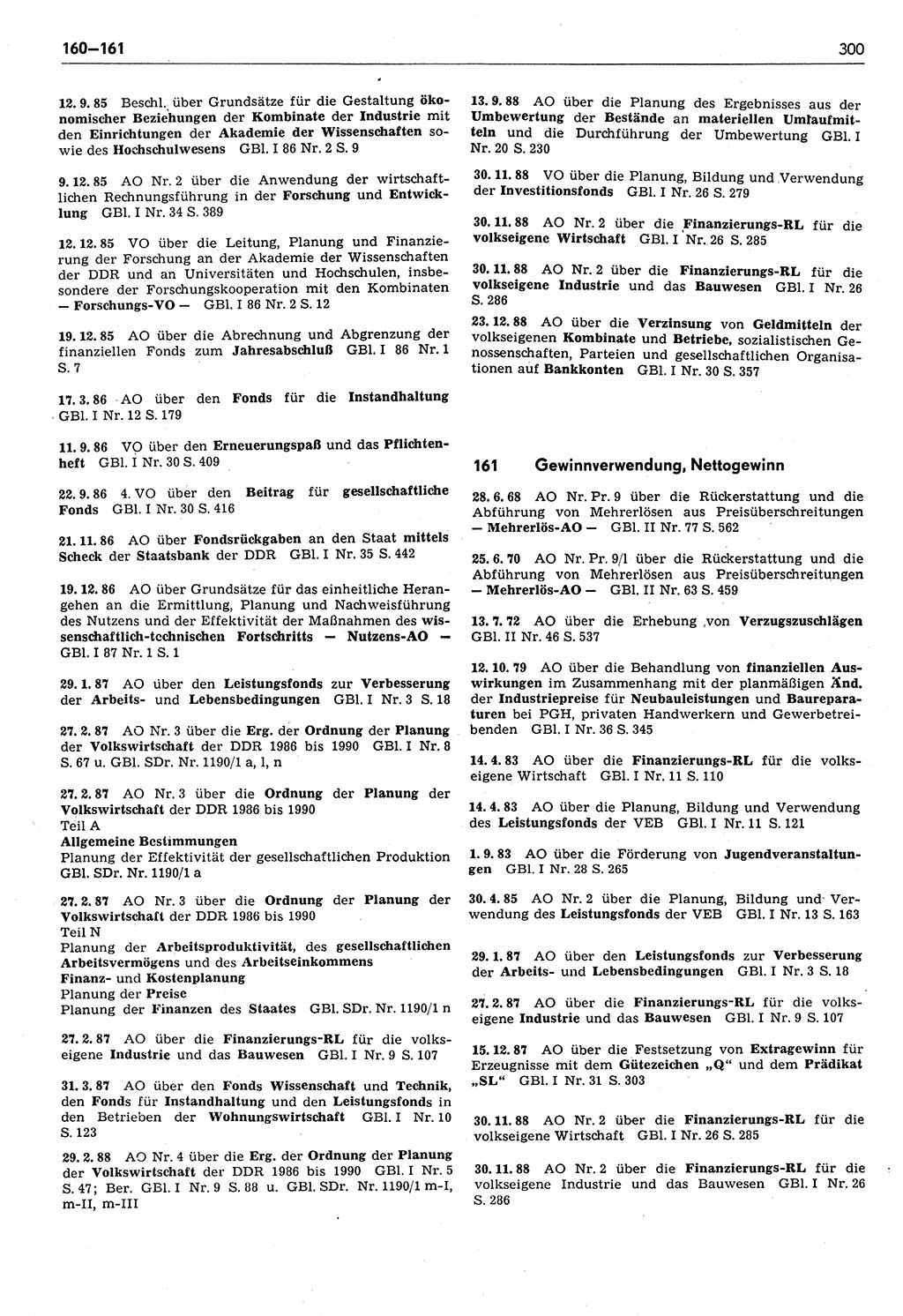 Das geltende Recht der Deutschen Demokratischen Republik (DDR) 1949-1988, Seite 300 (Gelt. R. DDR 1949-1988, S. 300)