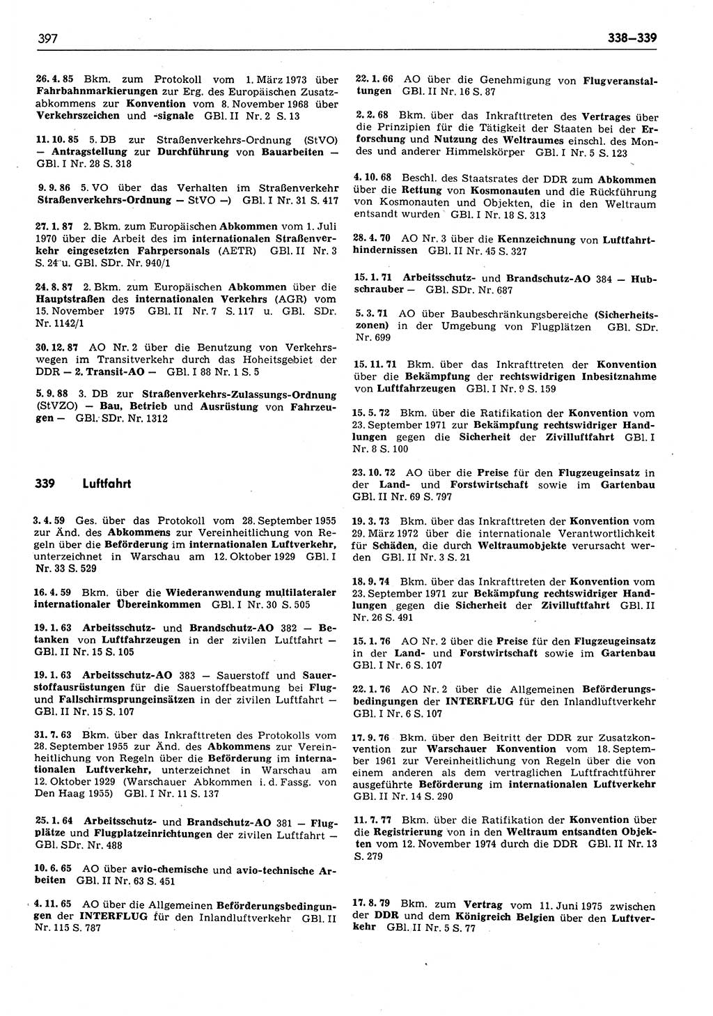 Das geltende Recht der Deutschen Demokratischen Republik (DDR) 1949-1988, Seite 397 (Gelt. R. DDR 1949-1988, S. 397)