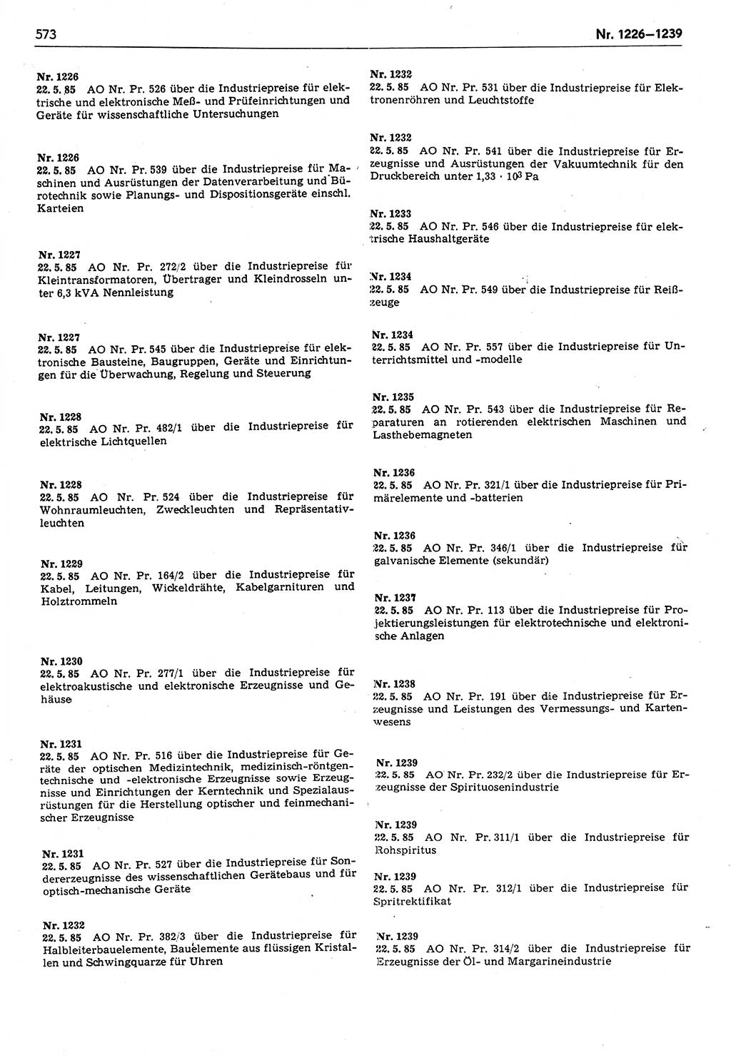 Das geltende Recht der Deutschen Demokratischen Republik (DDR) 1949-1988, Seite 573 (Gelt. R. DDR 1949-1988, S. 573)