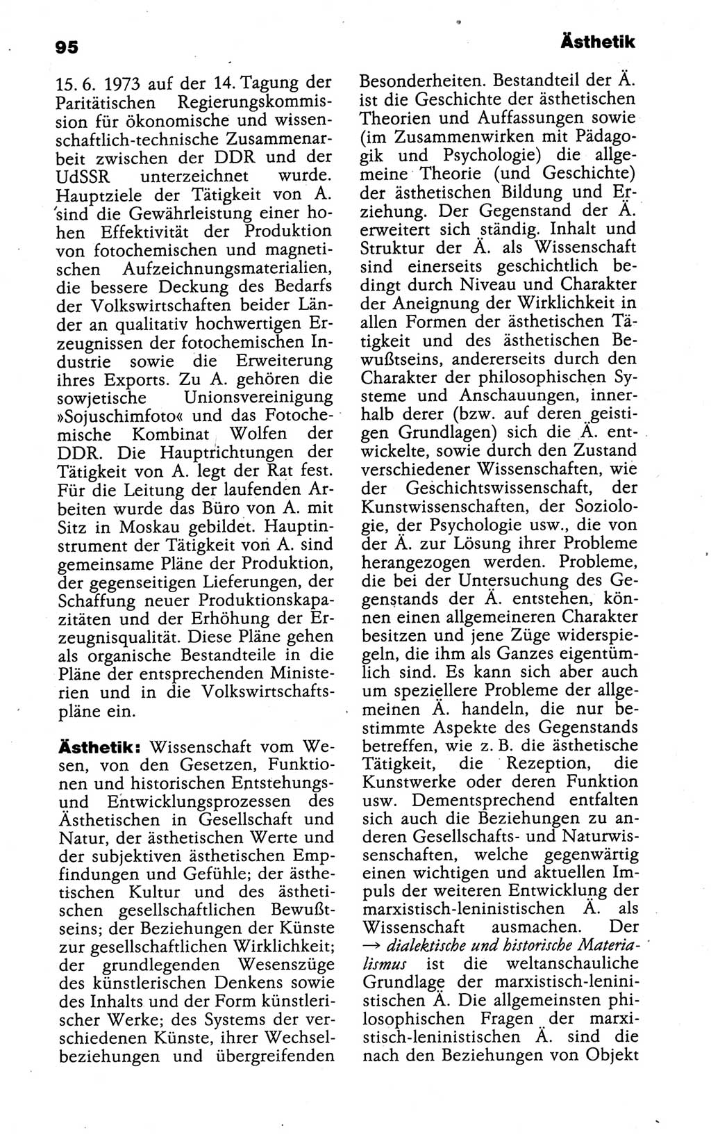 Kleines politisches Wörterbuch [Deutsche Demokratische Republik (DDR)] 1988, Seite 95 (Kl. pol. Wb. DDR 1988, S. 95)