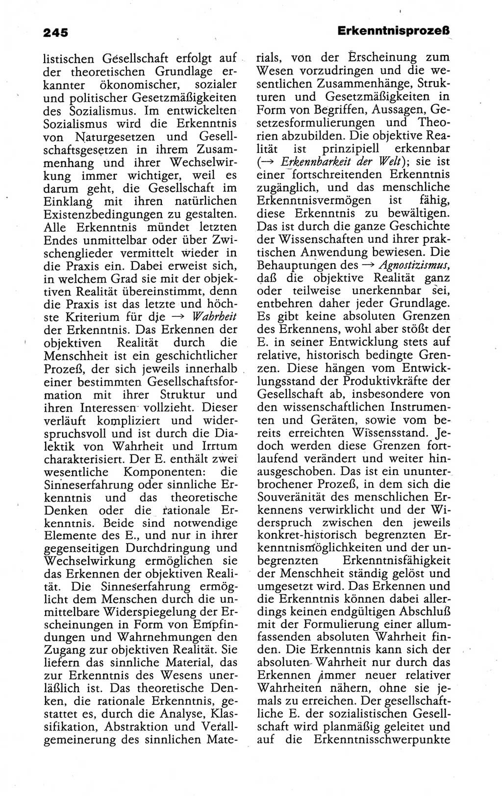 Kleines politisches Wörterbuch [Deutsche Demokratische Republik (DDR)] 1988, Seite 245 (Kl. pol. Wb. DDR 1988, S. 245)