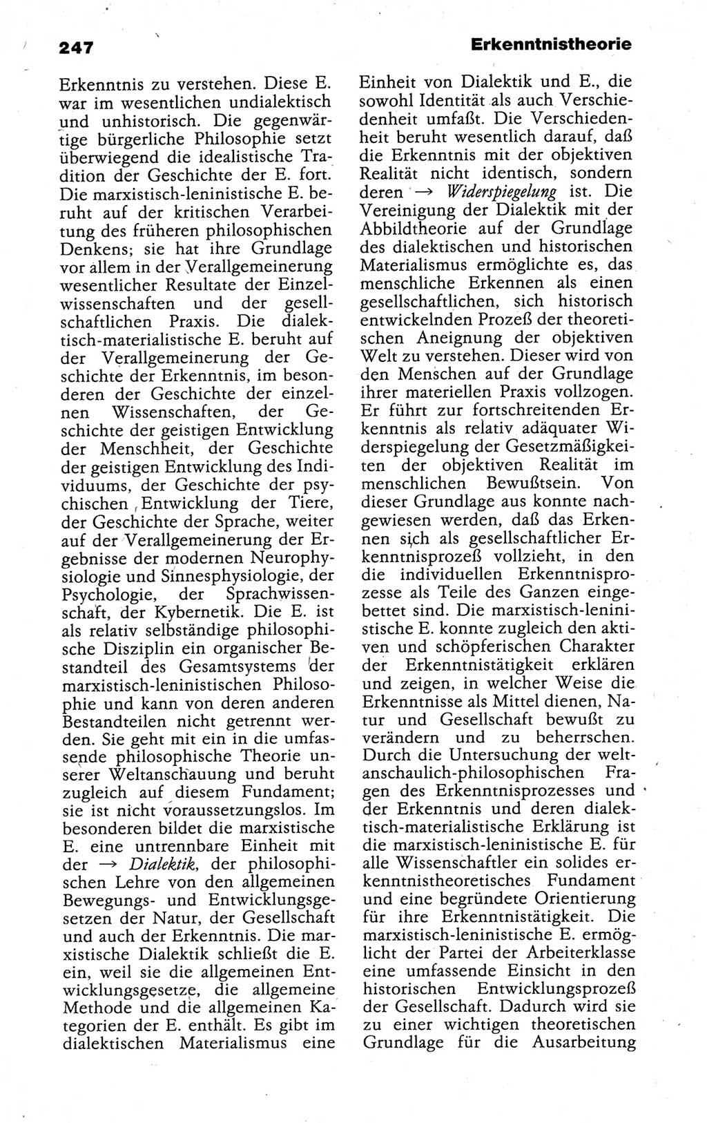 Kleines politisches Wörterbuch [Deutsche Demokratische Republik (DDR)] 1988, Seite 247 (Kl. pol. Wb. DDR 1988, S. 247)