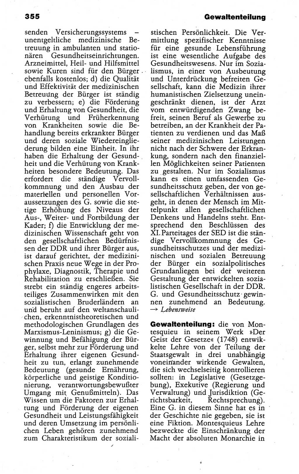 Kleines politisches Wörterbuch [Deutsche Demokratische Republik (DDR)] 1988, Seite 355 (Kl. pol. Wb. DDR 1988, S. 355)