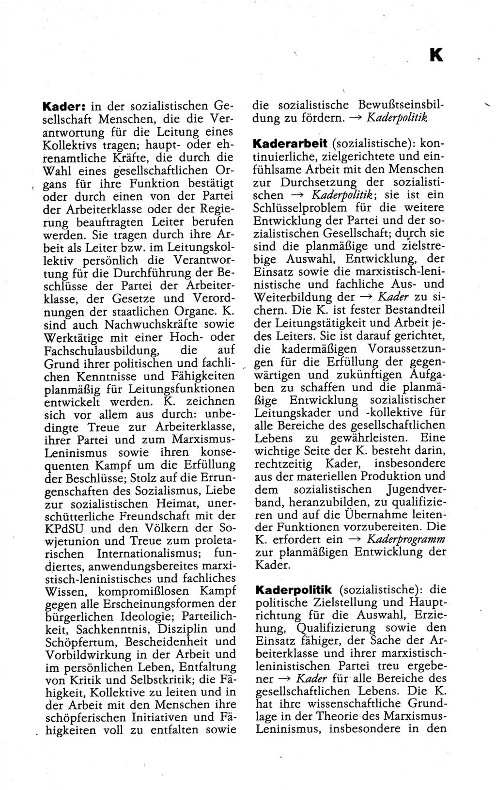 Kleines politisches Wörterbuch [Deutsche Demokratische Republik (DDR)] 1988, Seite 467 (Kl. pol. Wb. DDR 1988, S. 467)