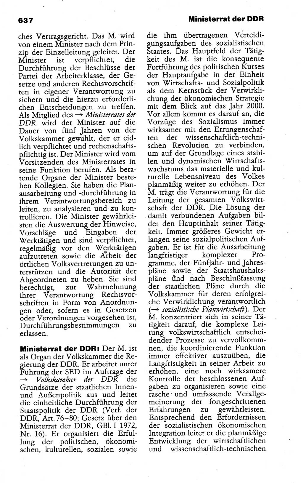 Kleines politisches Wörterbuch [Deutsche Demokratische Republik (DDR)] 1988, Seite 637 (Kl. pol. Wb. DDR 1988, S. 637)