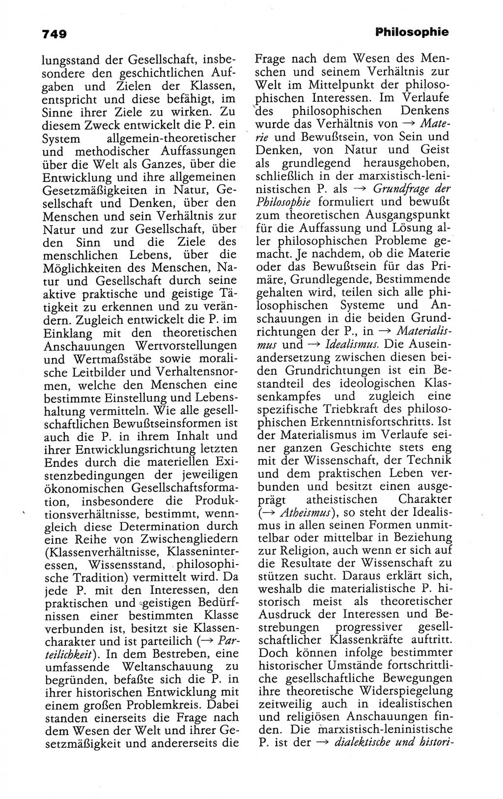 Kleines politisches Wörterbuch [Deutsche Demokratische Republik (DDR)] 1988, Seite 749 (Kl. pol. Wb. DDR 1988, S. 749)