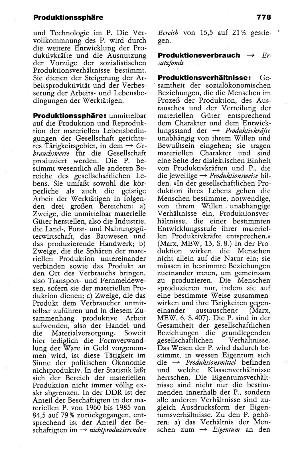 Kleines politisches Wörterbuch [Deutsche Demokratische Republik (DDR)] 1988, Seite 778 (Kl. pol. Wb. DDR 1988, S. 778)