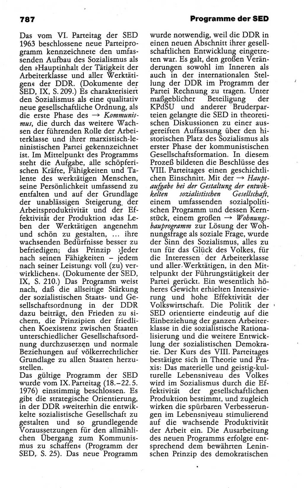 Kleines politisches Wörterbuch [Deutsche Demokratische Republik (DDR)] 1988, Seite 787 (Kl. pol. Wb. DDR 1988, S. 787)