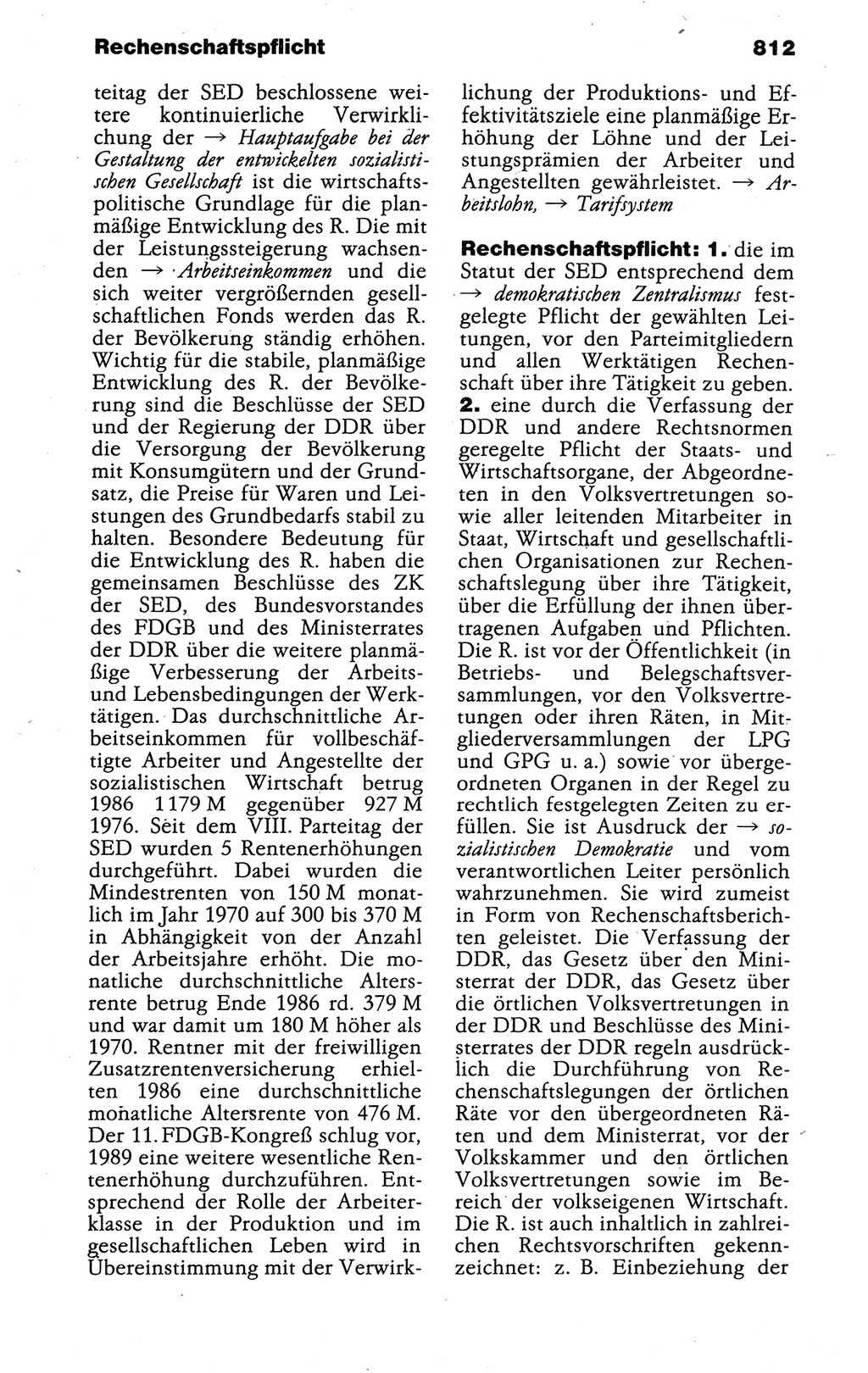 Kleines politisches Wörterbuch [Deutsche Demokratische Republik (DDR)] 1988, Seite 812 (Kl. pol. Wb. DDR 1988, S. 812)