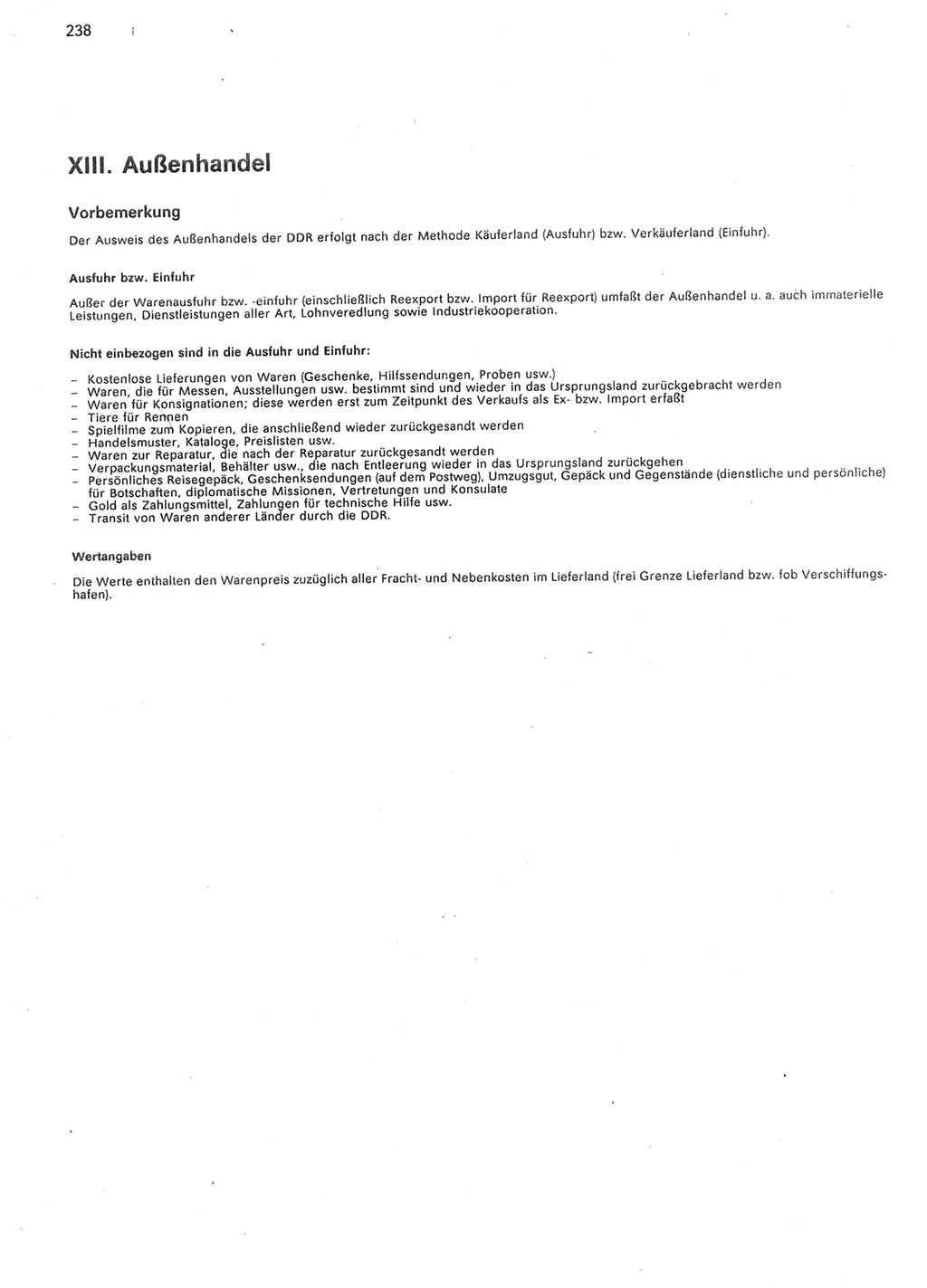 Statistisches Jahrbuch der Deutschen Demokratischen Republik (DDR) 1988, Seite 238 (Stat. Jb. DDR 1988, S. 238)