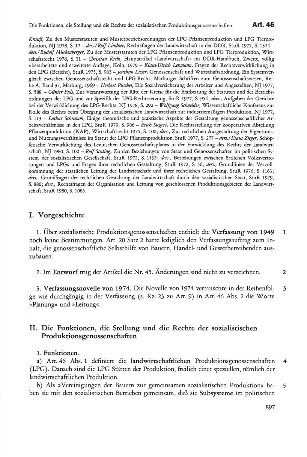 Die sozialistische Verfassung der Deutschen Demokratischen Republik (DDR), Kommentar mit einem Nachtrag 1997, Seite 897 (Soz. Verf. DDR Komm. Nachtr. 1997, S. 897)