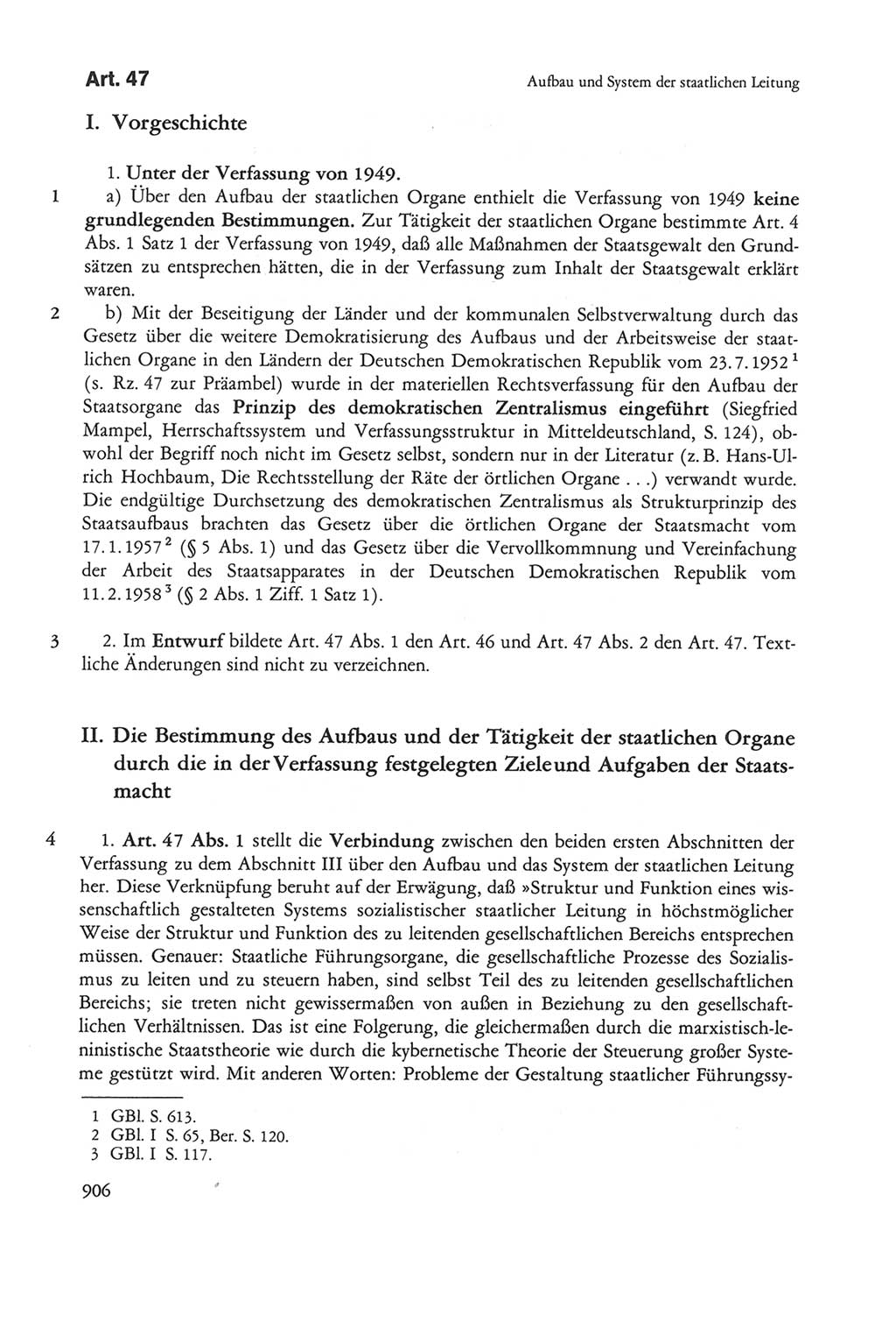 Die sozialistische Verfassung der Deutschen Demokratischen Republik (DDR), Kommentar mit einem Nachtrag 1997, Seite 906 (Soz. Verf. DDR Komm. Nachtr. 1997, S. 906)