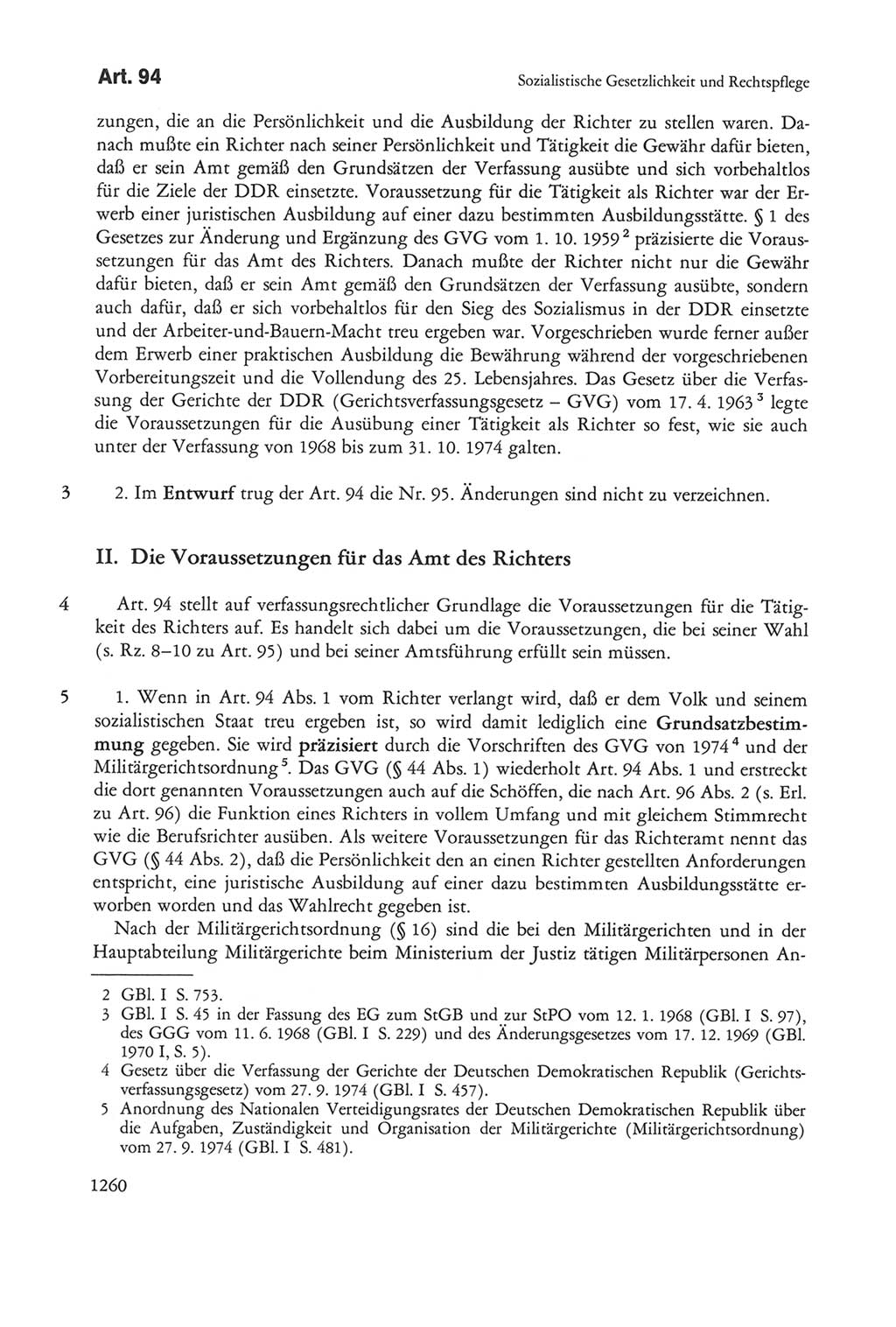 Die sozialistische Verfassung der Deutschen Demokratischen Republik (DDR), Kommentar mit einem Nachtrag 1997, Seite 1260 (Soz. Verf. DDR Komm. Nachtr. 1997, S. 1260)